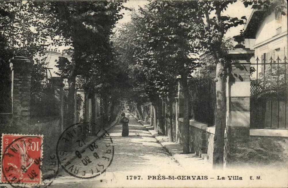 प्रे-सें-जर्वेज़ — ला विला — ई. एम. — संख्या 1797 - आगे