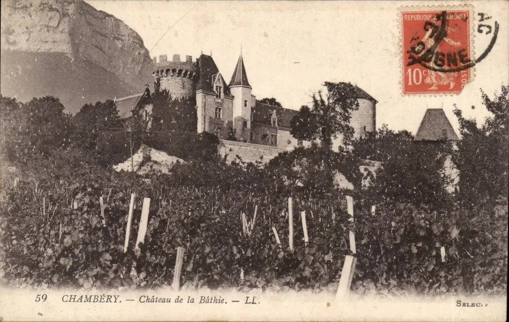 Chambéry — Castelo de la Bâthie — LL. — Sélec. - Frente