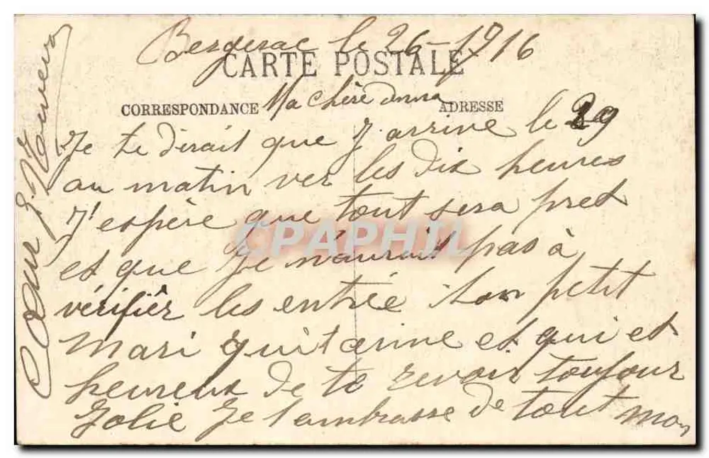 Chambéry — Castelo de la Bâthie — LL. — Sélec. - Verso