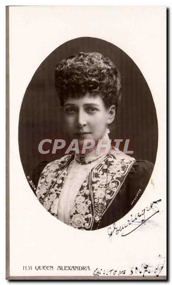 H.M. Königin Alexandra — Portrait — L. H. & Co. (n° 3004) - Vorderseite
