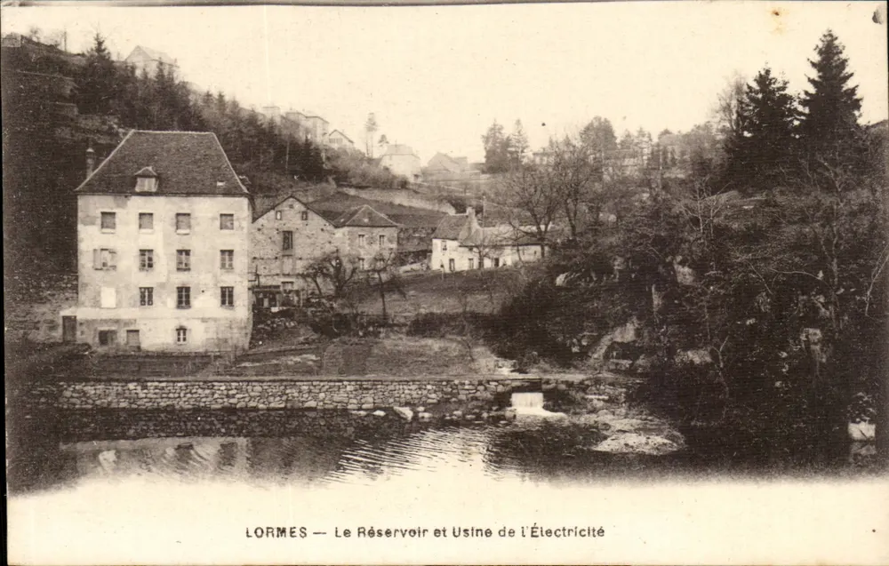 Lormes — Der Reservoir und Elektrizitätswerk — Dekorateur Deeger Frères - Vorderseite