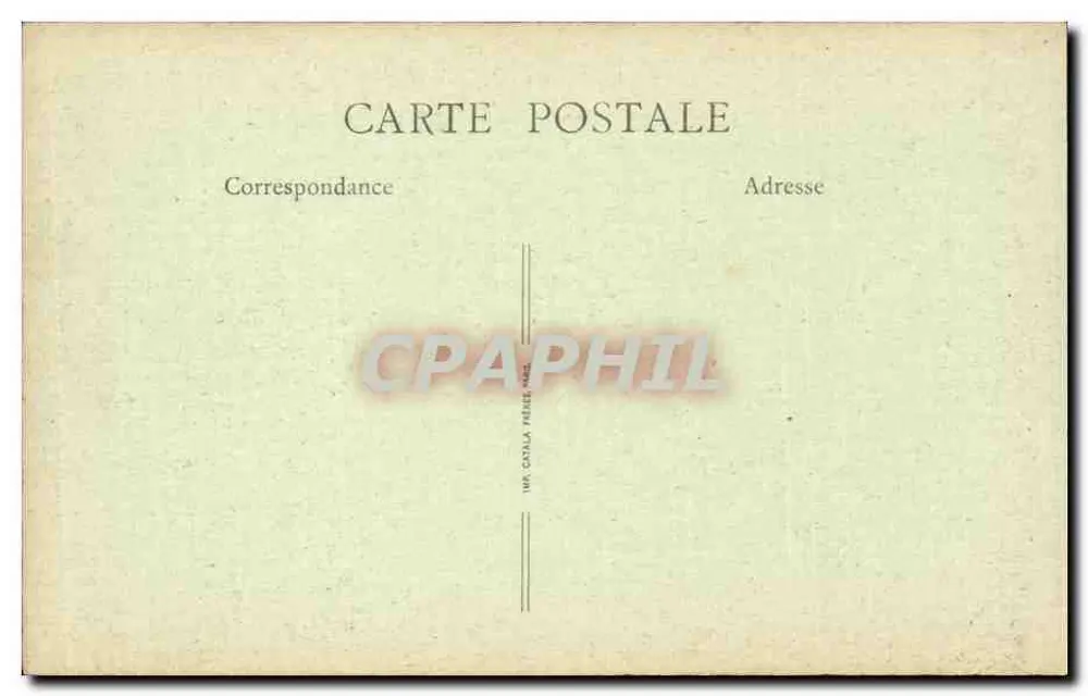 Villefranche (Ródano) - O Hotel de Ville — B. F., Paris, n° 83 - Verso