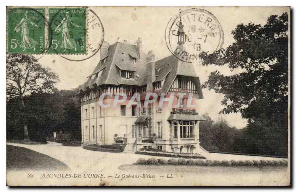 Le Gué-aux-Biches — Bagnoles-de-l'Orne — LL - Recto