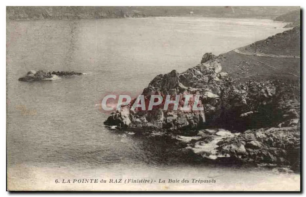 A Ponta do Raz (Finistère) — A Baía dos Falecidos — J. Nozaïs, Édit. - Frente
