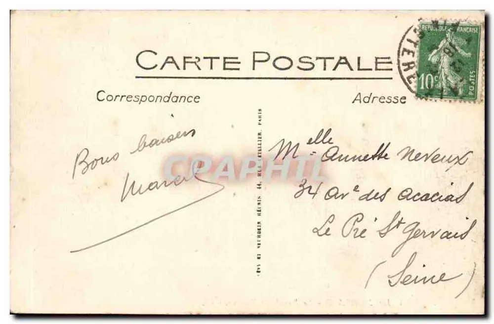 Região de Morlaix — A Base do Rio — LL - Verso
