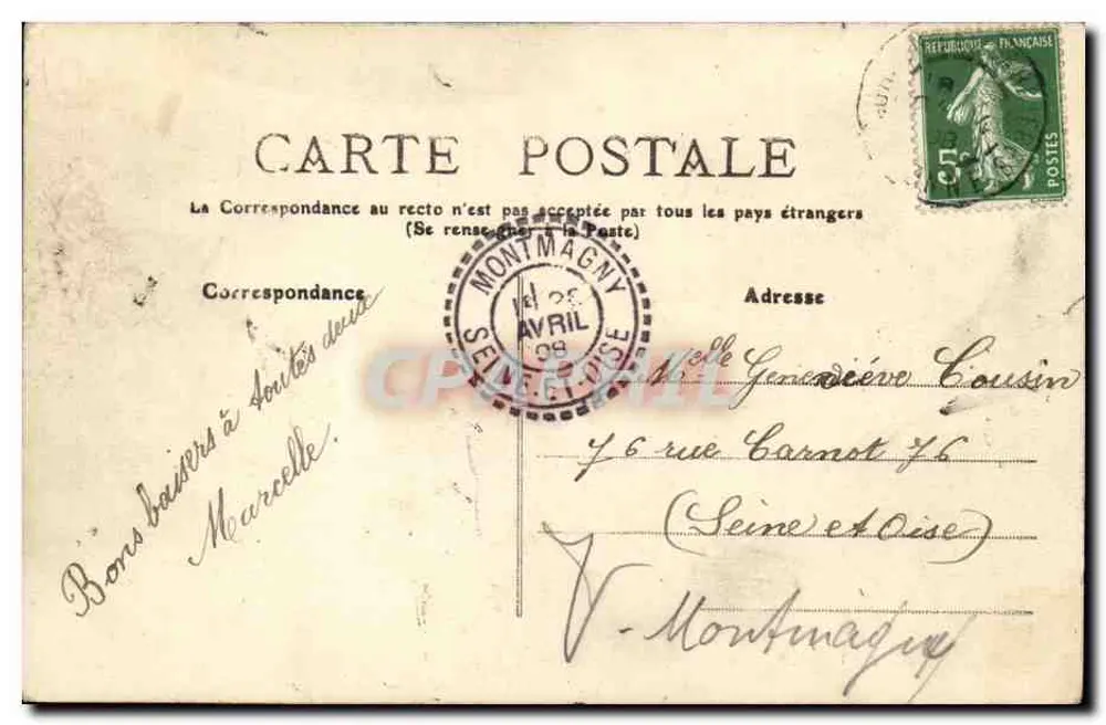 Parc-St-Maur — 57 — Die Station — Verleger: Nébert Mever - Rückseite