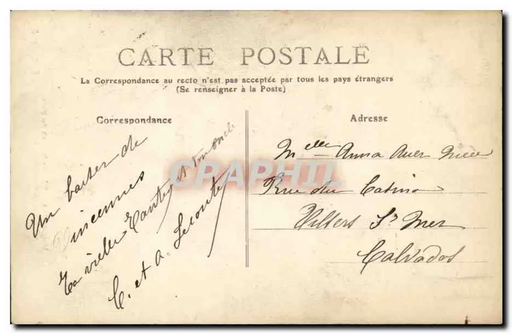Vincennes — 82 — O Donjon do Forte visto internamente — F C C F - Verso