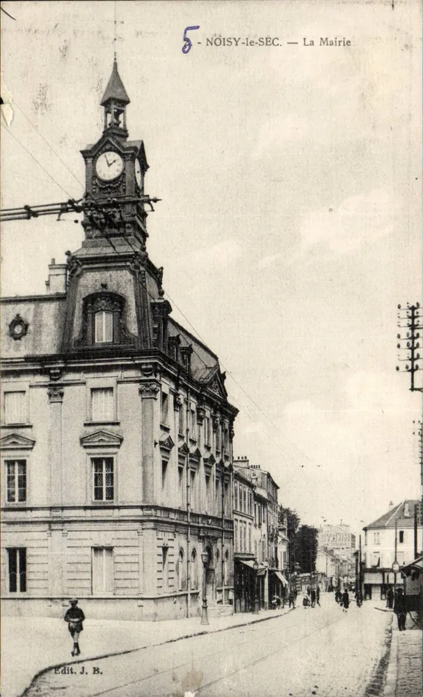 NOISY-le-SÉC — Het Stadhuis - Voorkant