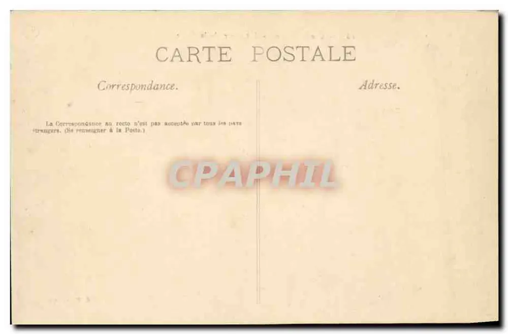Choisy-le-Roi — Innenansicht der Station — E. P., Verlag. - Rückseite