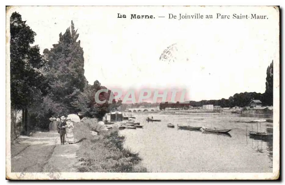 La Marne — Von Joinville zum Parc Saint-Maur. — Verleger: CRAPHIL - Vorderseite