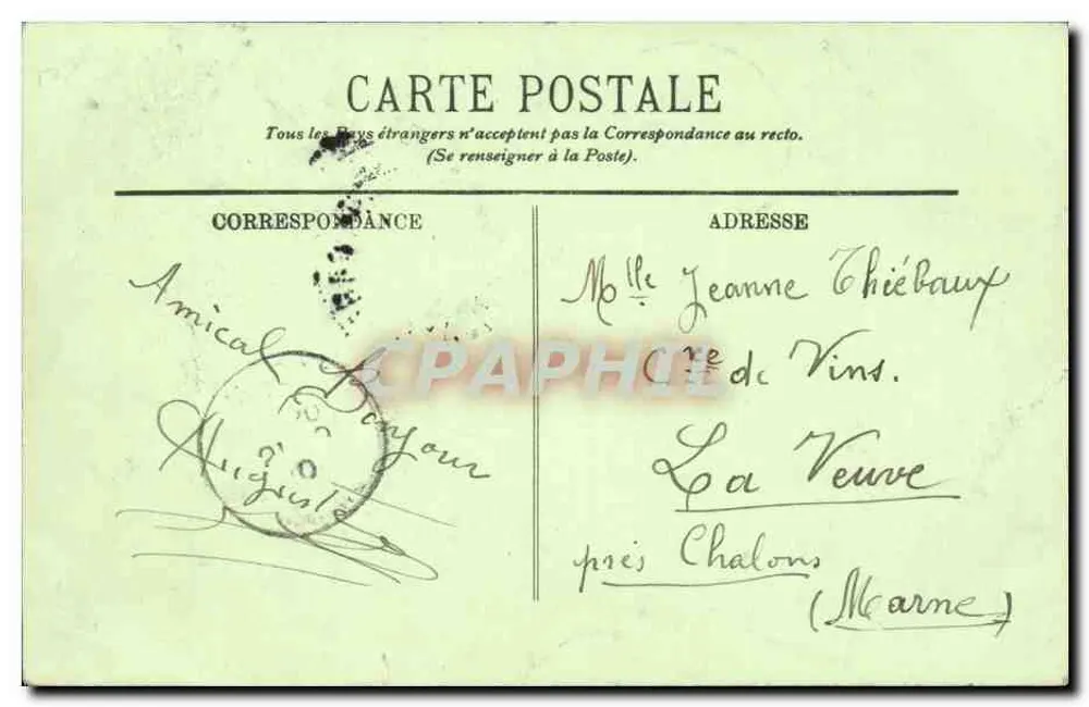 Boulogne-sur-Seine — La Rue du Port — LL. - Rückseite