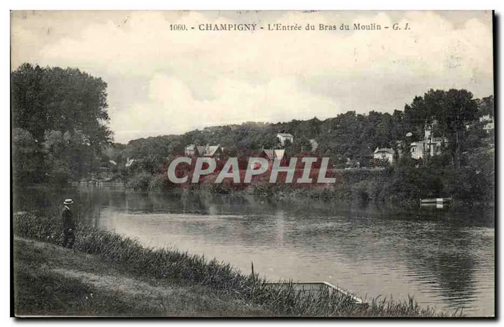 Champigny - Der Eingang zum Moulin-Arm - G. I. - Vorderseite
