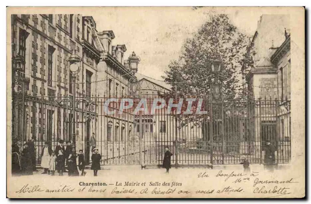 Charenton — Rathaus und Saal der Feierlichkeiten — Gourmand - Vorderseite