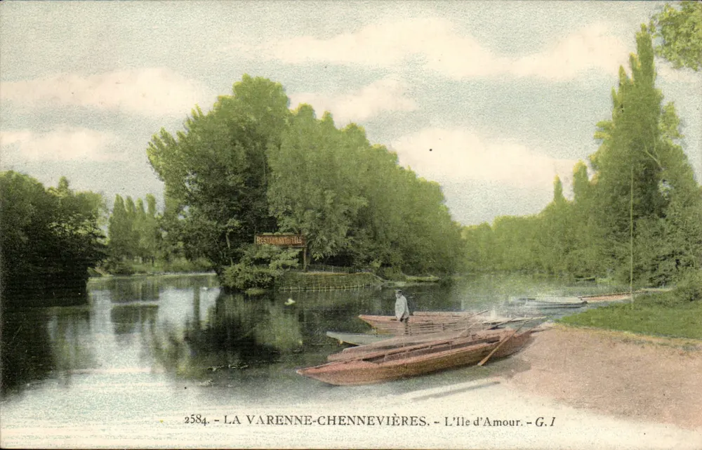 La Varenne-Chennevières — Die Insel der Liebe — G.I - Vorderseite