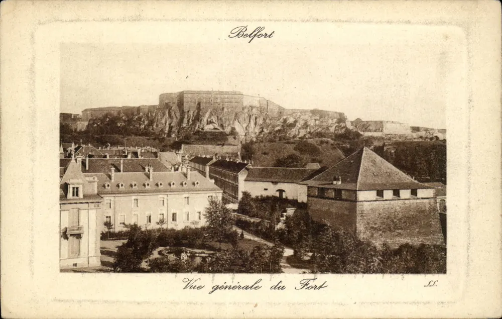 Belfort — Vista geral do Forte — LL - Frente