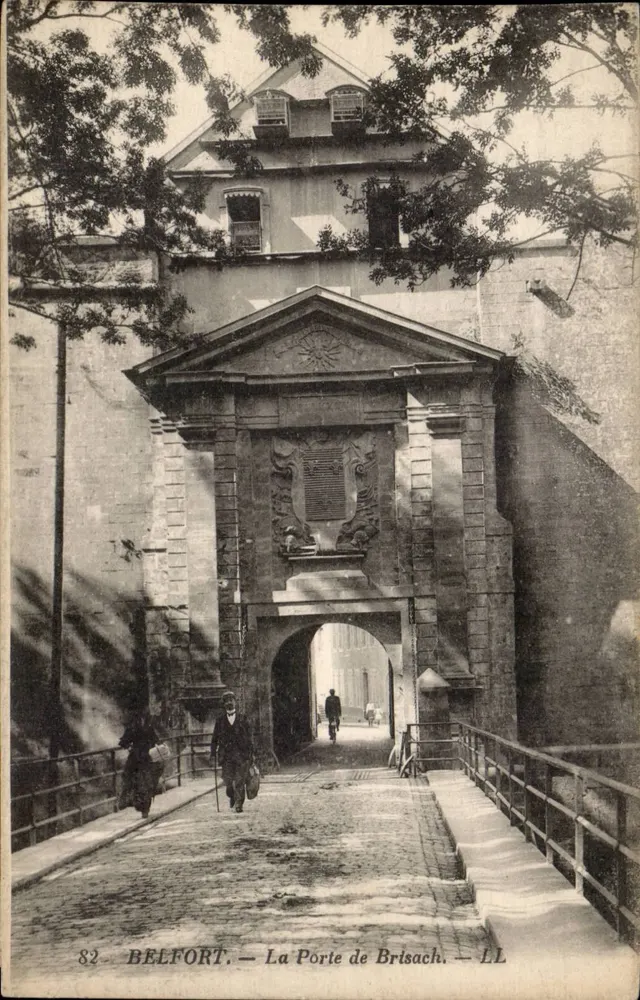 Belfort — A Porta de Brtsach — LL - Frente