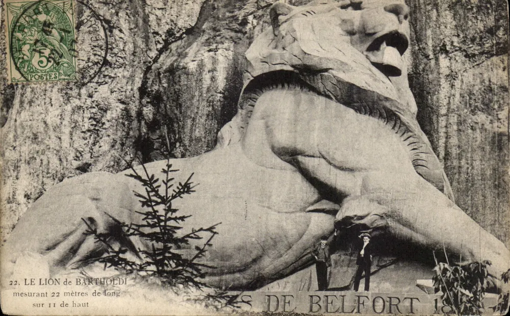 Der Bartholdi-Löwe — Belfort — Verlag nicht sichtbar, Nr. 22 - Vorderseite
