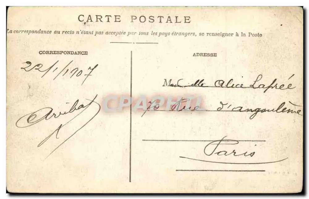 Der Bartholdi-Löwe — Belfort — Verlag nicht sichtbar, Nr. 22 - Rückseite