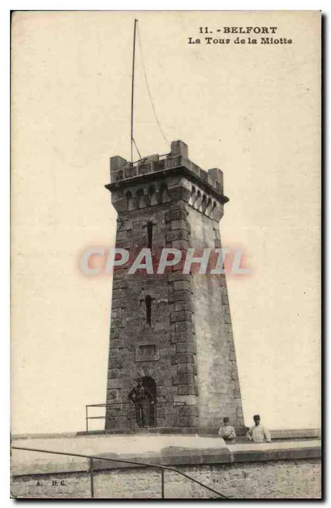 Belfort — A Torre da Miotte — A.H.C. n°11 - Frente