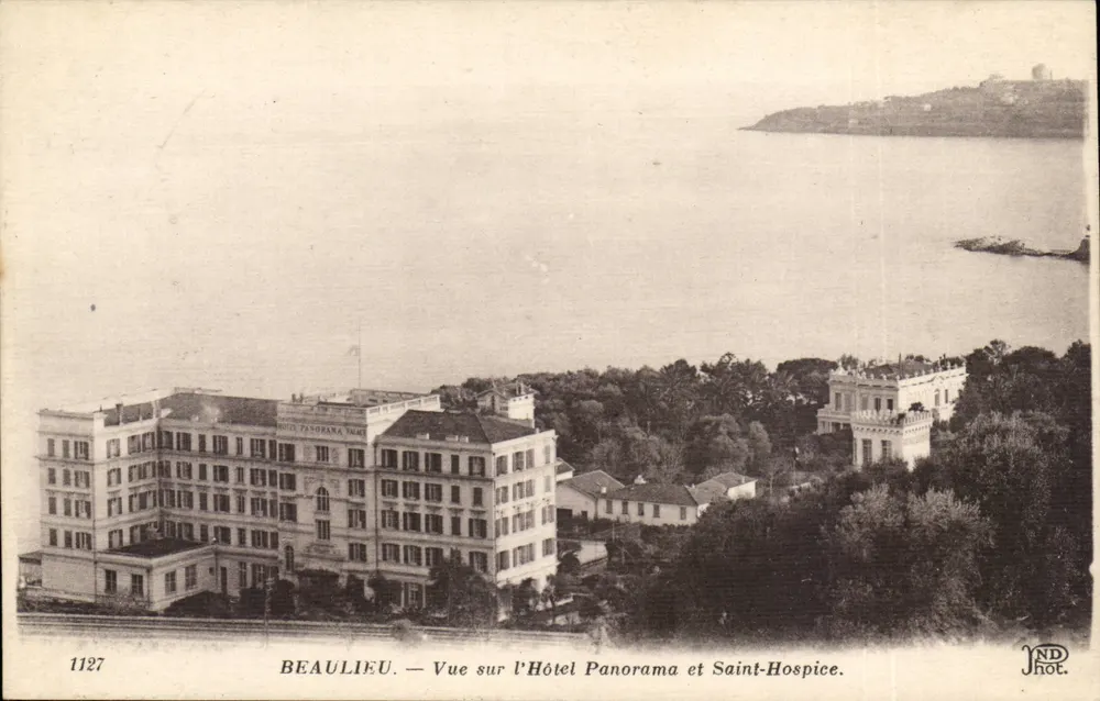 Beaulieu — Ansicht des Hotels Panorama und Saint-Hospice — JND Phot. - Vorderseite