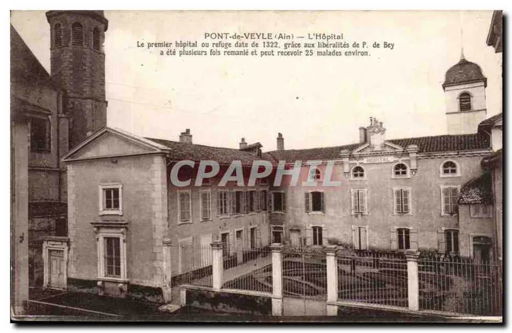 PONT-de-VEYLE (Ain) — Das Krankenhaus — unbekannter Verlag, Seriennummer nicht sichtbar - Vorderseite