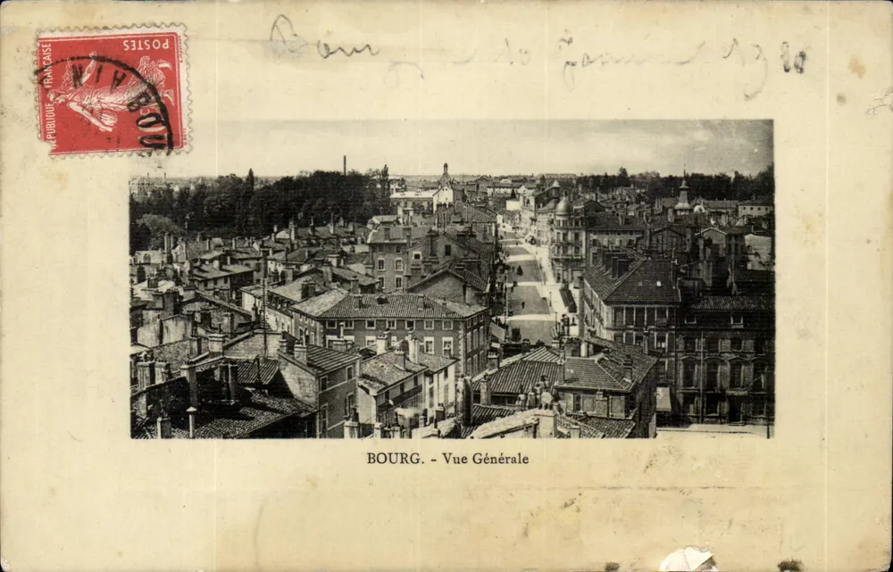 Bourg - Vista Geral — B. Ferrand, editor, n° 11 - Frente