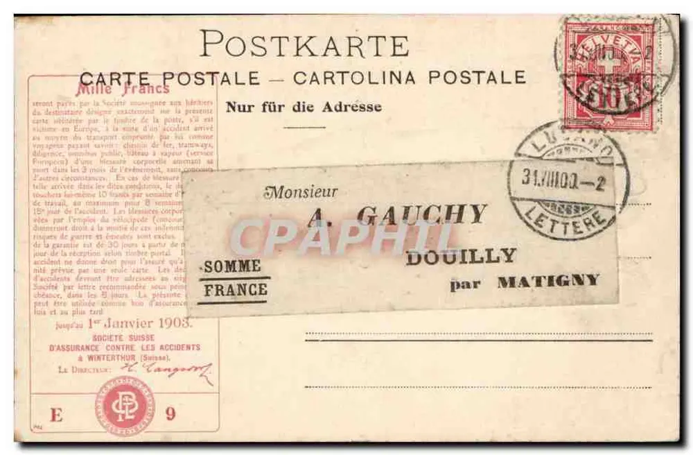 Locarno - Madonnina del Sasso — Verlag Polygraphisches Institut Zürich, n° 24 - Rückseite