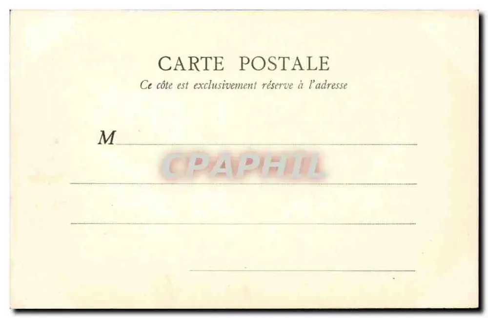 Melun — Die Türme von Notre-Dame und das Zentrum — B. F., Paris - Rückseite