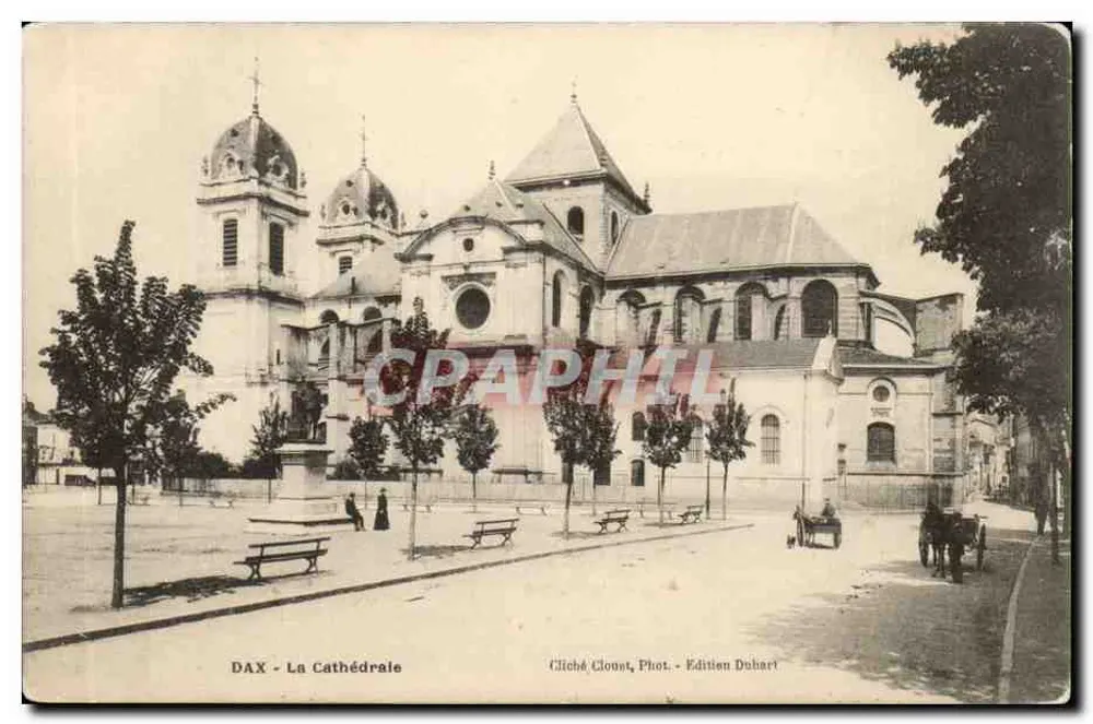 DAX - A Catedral — cliché Clouet, fotografia - Edição Duhart - Frente