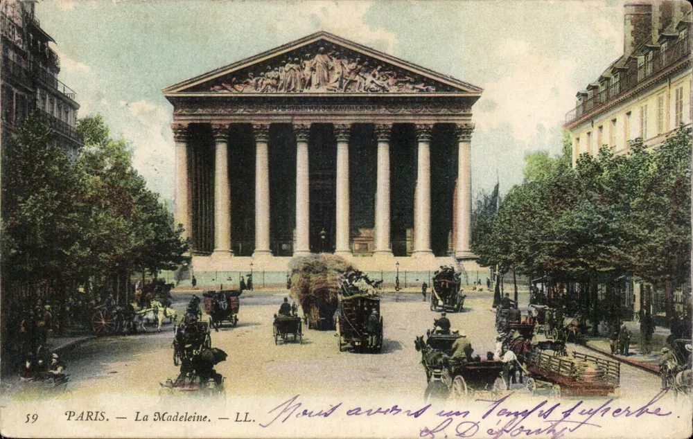 Paris — A Madeleine — LL. — N°59 - Frente