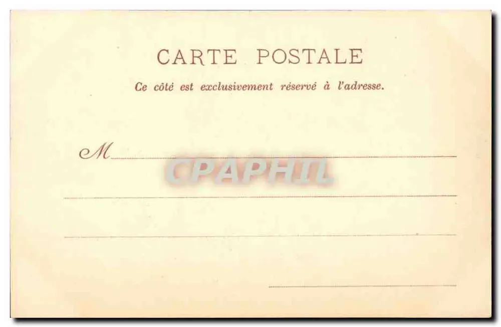 Bois de Boulogne — Chalet du Cycle — P. Marmuse, Paris, n°234 - Verso