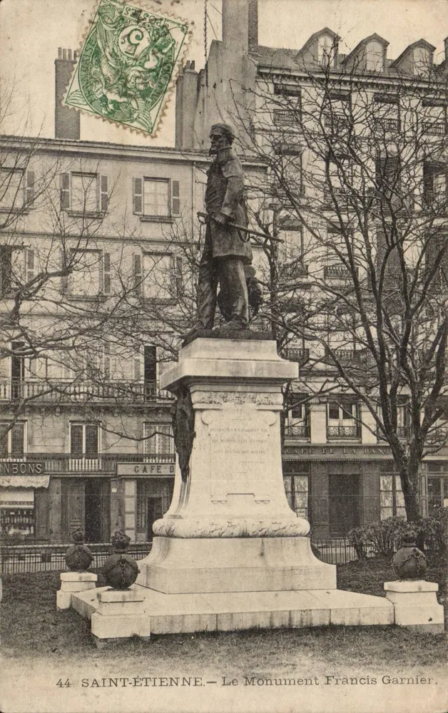 Saint-Étienne — O Monumento Francis Garnier — Editor: Bons - Frente