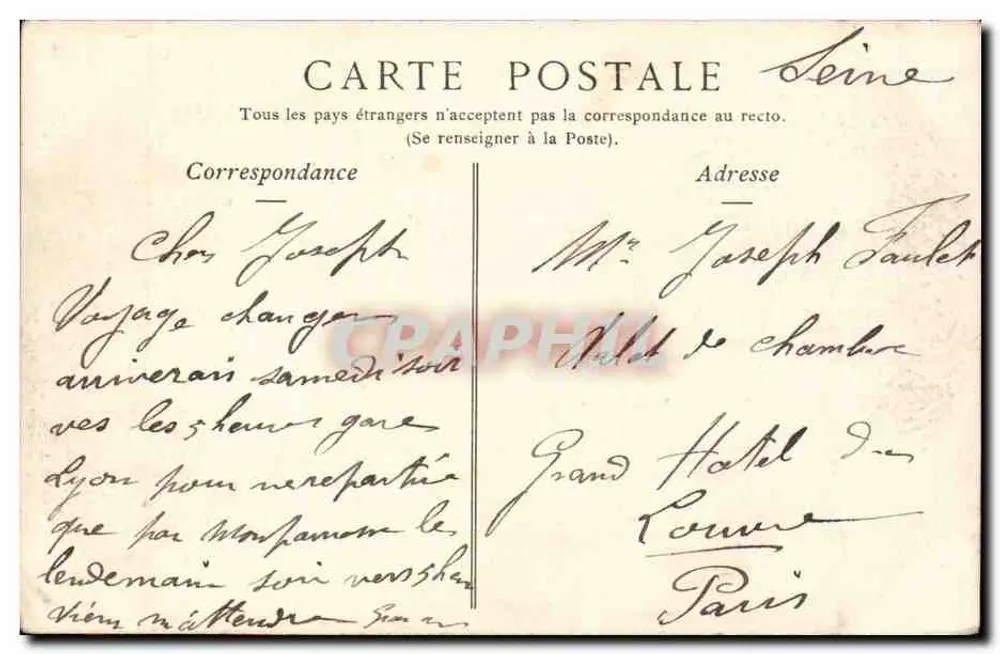 NICE — Die Promenade des Anglais von oben — Collections ND. Phot. n°304 - Rückseite