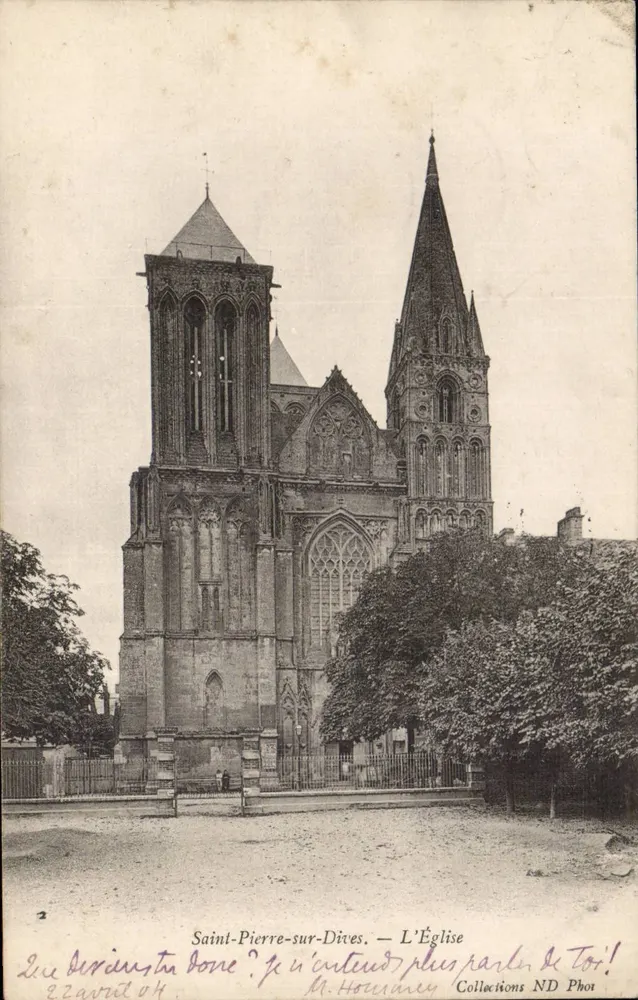 Saint-Pierre-sur-Dives — A Igreja — Collections ND Phot - Frente