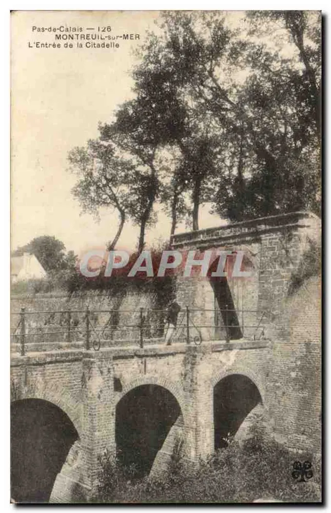 Montreuil-sur-Mer — A Entrada da Cidadela — Pas-de-Calais 126 - Frente