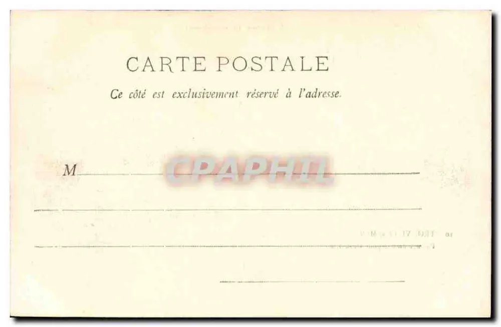 Trouville-sur-Mer — Fähre nach Deauville — Sammlung Simon, n°10 - Rückseite