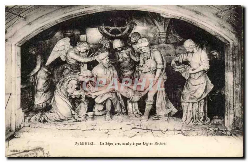 St-Mihiel - Das Grabmal, von Ligier Richier geschaffen — Edition Colla - Vorderseite
