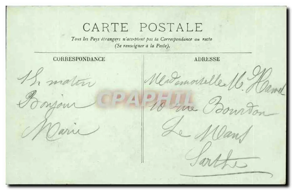 Bordeaux — A Igreja Saint-Bruno — LL. - Verso