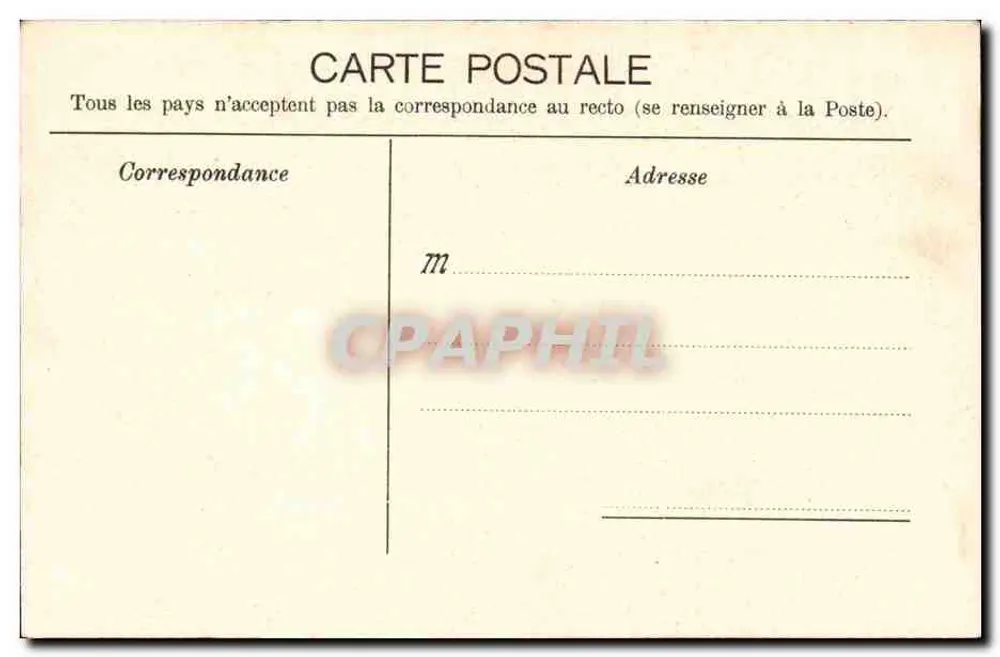 Genebra — A Universidade — Charnaux Frères & Co., Genebra, n°167 - Verso