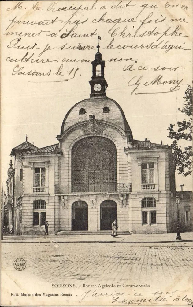 Soissons - Feira Agrícola e Comercial — Maison des Magasins Reunis, n° 3 - Frente