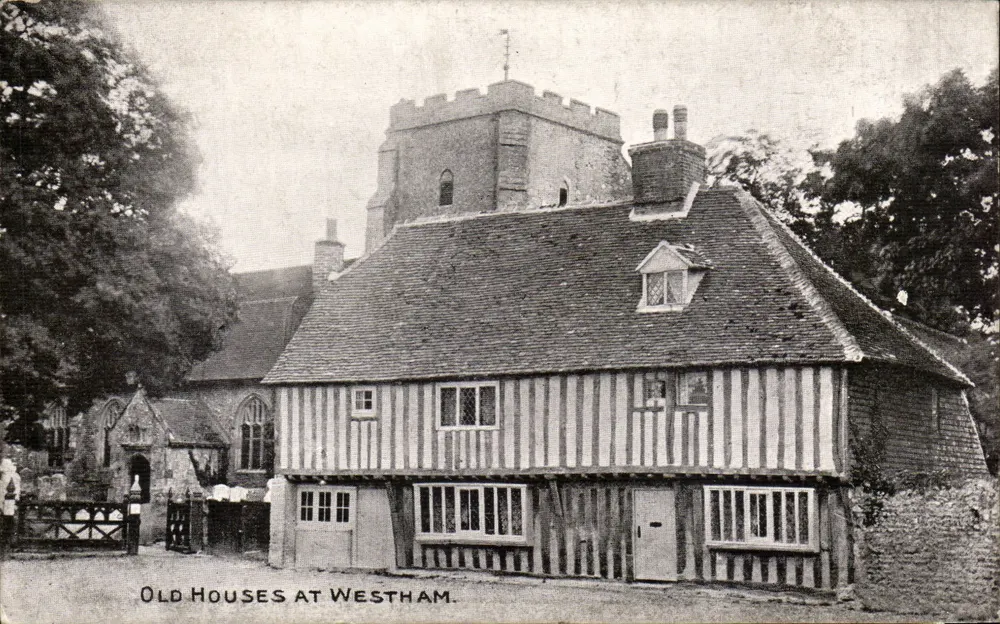 Alte Häuser in Westham — Essex — Verlag nicht sichtbar - Vorderseite