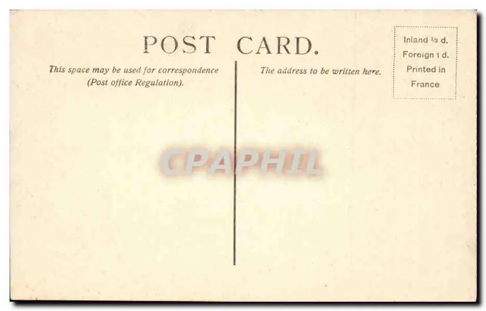 LONDRES — Cheapside — Vista hacia el Este — LL. — N° 108 - Reverso