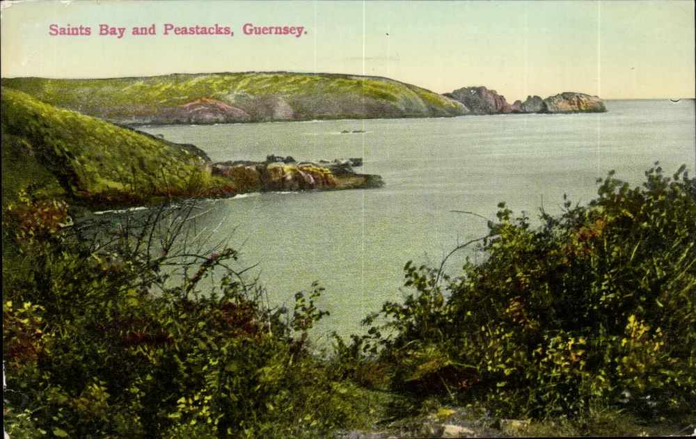 Saints Bay und Peastacks, Guernsey — British Production - Vorderseite