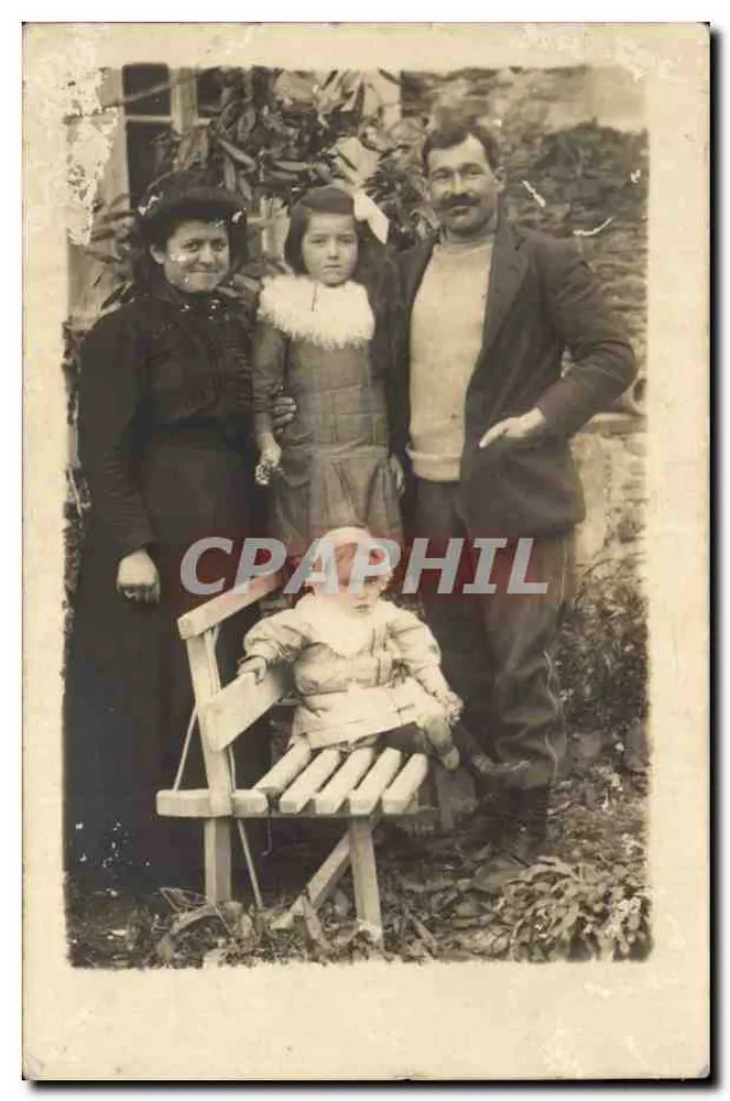 Família — jardim — editor desconhecido, número de série não visível - Frente