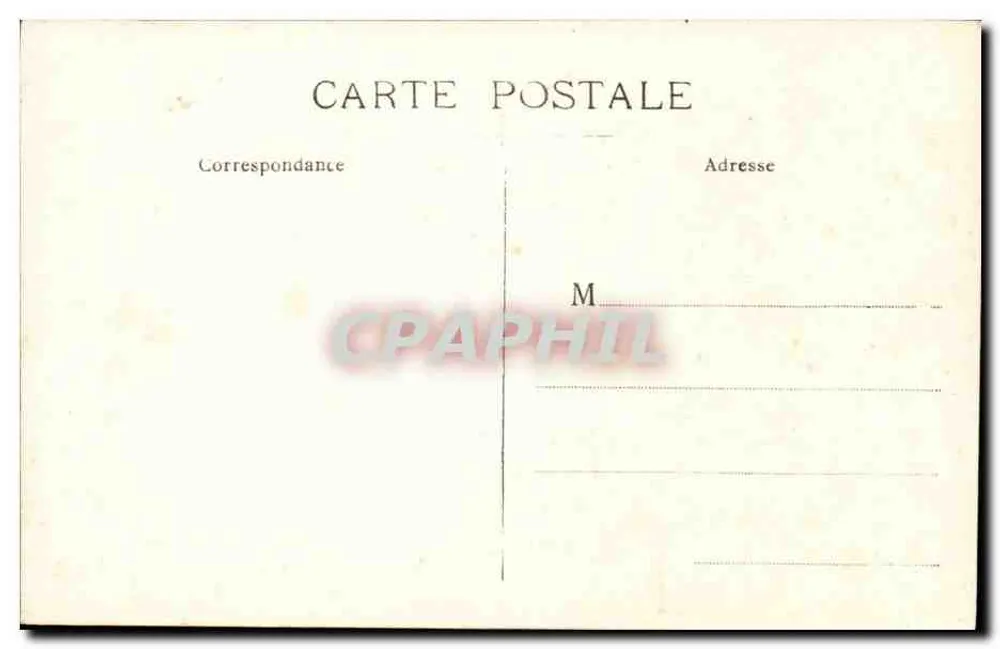 Cerimônia patriótica — bandeira francesa — editor Graphil, n° 20 - Verso