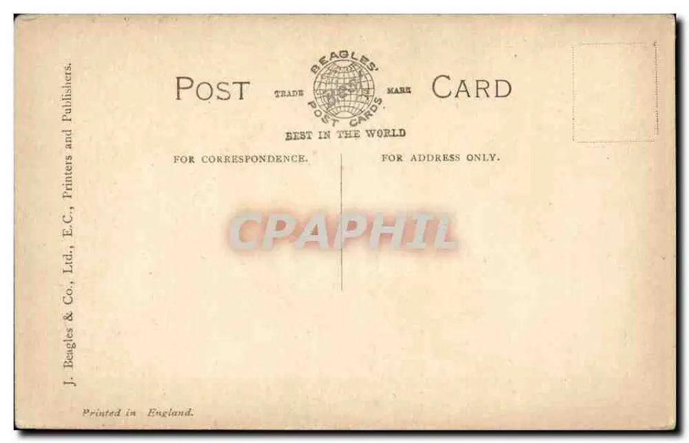 LONDON — St. Pauls-Kathedrale, Westfassade — Beagles & Co., Ltd. - Rückseite