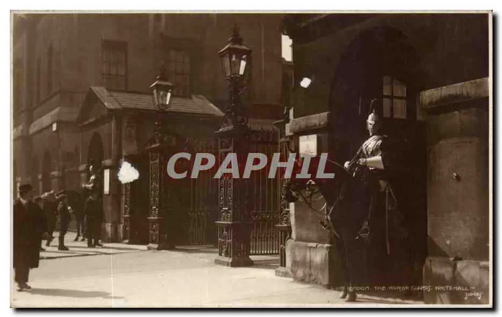 London, die Wachen des Whitehall-Palastes — JUDGE L. MARTINCS - Vorderseite