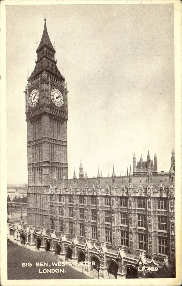 Big Ben, Westminster, London — LP 429 — Hagedowre Production - Vorderseite