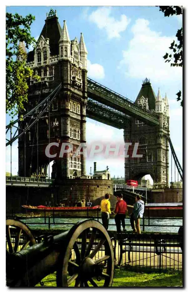 Tower Bridge — London — Verlag John Hinde Ltd. - Vorderseite