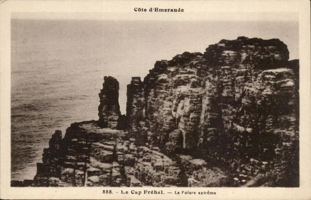 Costa da Esmeralda — O Cabo Fréhel — A Ponta Extrema — série 888 - Frente